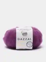 Пурпурный пряжа Gazzal Super Kid Mohair, 25 г/235 м