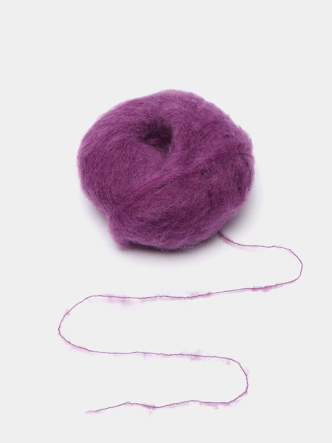 Пурпурный пряжа Gazzal Super Kid Mohair, 25 г/235 м