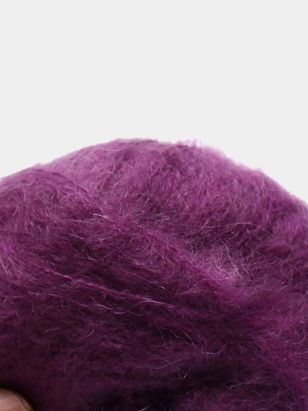 Пурпурный пряжа Gazzal Super Kid Mohair, 25 г/235 м