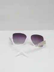 Белый солнцезащитные женские очки