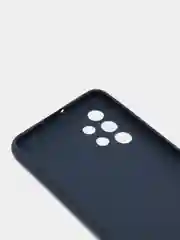 Темно-синий чехол Samsung Galaxy A32 4G PCT (6.4) Самсунг А32 силиконовый