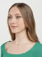 Серебряный подвеска на леске