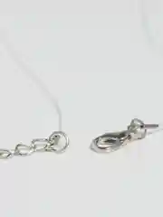 Серебряный подвеска на леске