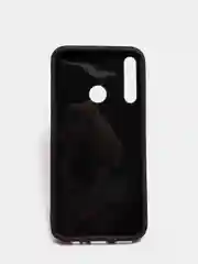 Угольный чехол усиленный с рамкой для Huawei Y7 Prime 2020, силиконовый