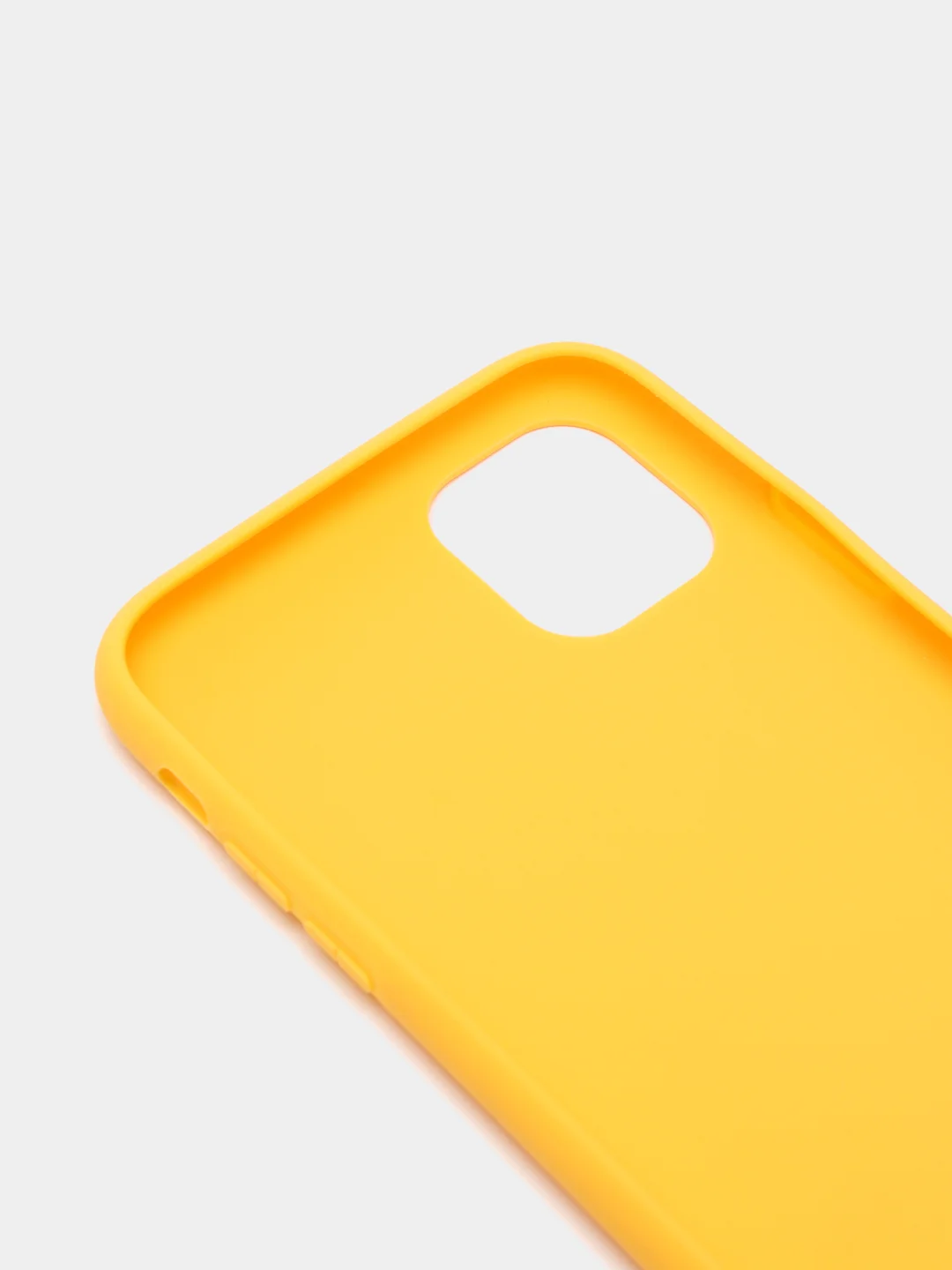 Золотой чехол для iPhone (Айфон) 11 силиконовый, синий