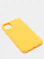 Золотой чехол для iPhone (Айфон) 11 силиконовый, синий