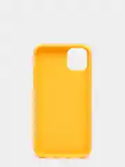 Золотой чехол для iPhone (Айфон) 11 силиконовый, синий