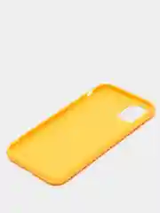 Золотой чехол для iPhone (Айфон) 11 силиконовый, синий