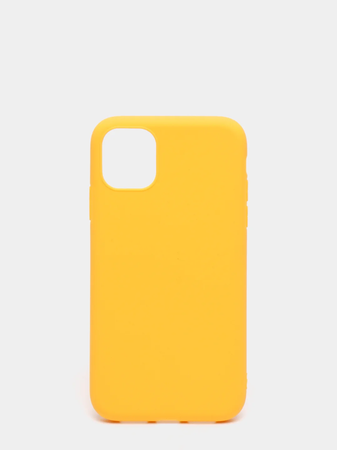 Золотой чехол для iPhone (Айфон) 11 силиконовый, синий