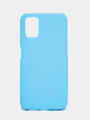 Голубой чехол для Xiaomi Redmi POCO M3 / Redmi 9T силиконовый, матовый, цветной