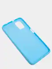 Голубой чехол для Xiaomi Redmi POCO M3 / Redmi 9T силиконовый, матовый, цветной