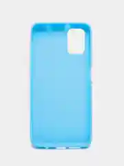 Голубой чехол для Xiaomi Redmi POCO M3 / Redmi 9T силиконовый, матовый, цветной