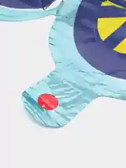 Голубой фольгированный шар "Машинки"