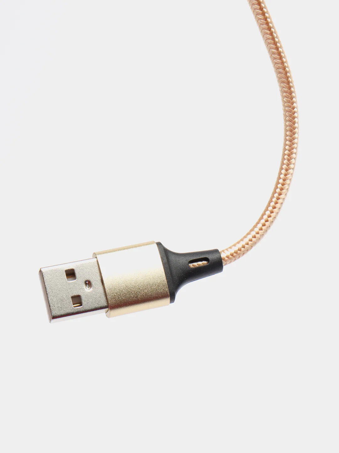 Золотой кабель для зарядки, 2.1A + магнитный коннектор, Lightning, Type-C, Micro USB, 1 метр