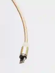 Золотой кабель для зарядки, 2.1A + магнитный коннектор, Lightning, Type-C, Micro USB, 1 метр