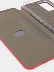Красный чехол-книжка для OPPO A16 / OPPO A55 5G / OPPO A54