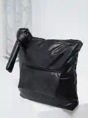 Черный сумка тоут Своя Nosha, экокожа