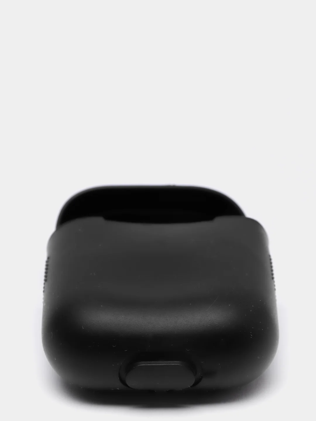 Черный силиконовый чехол для наушников Apple Airpods 1,2