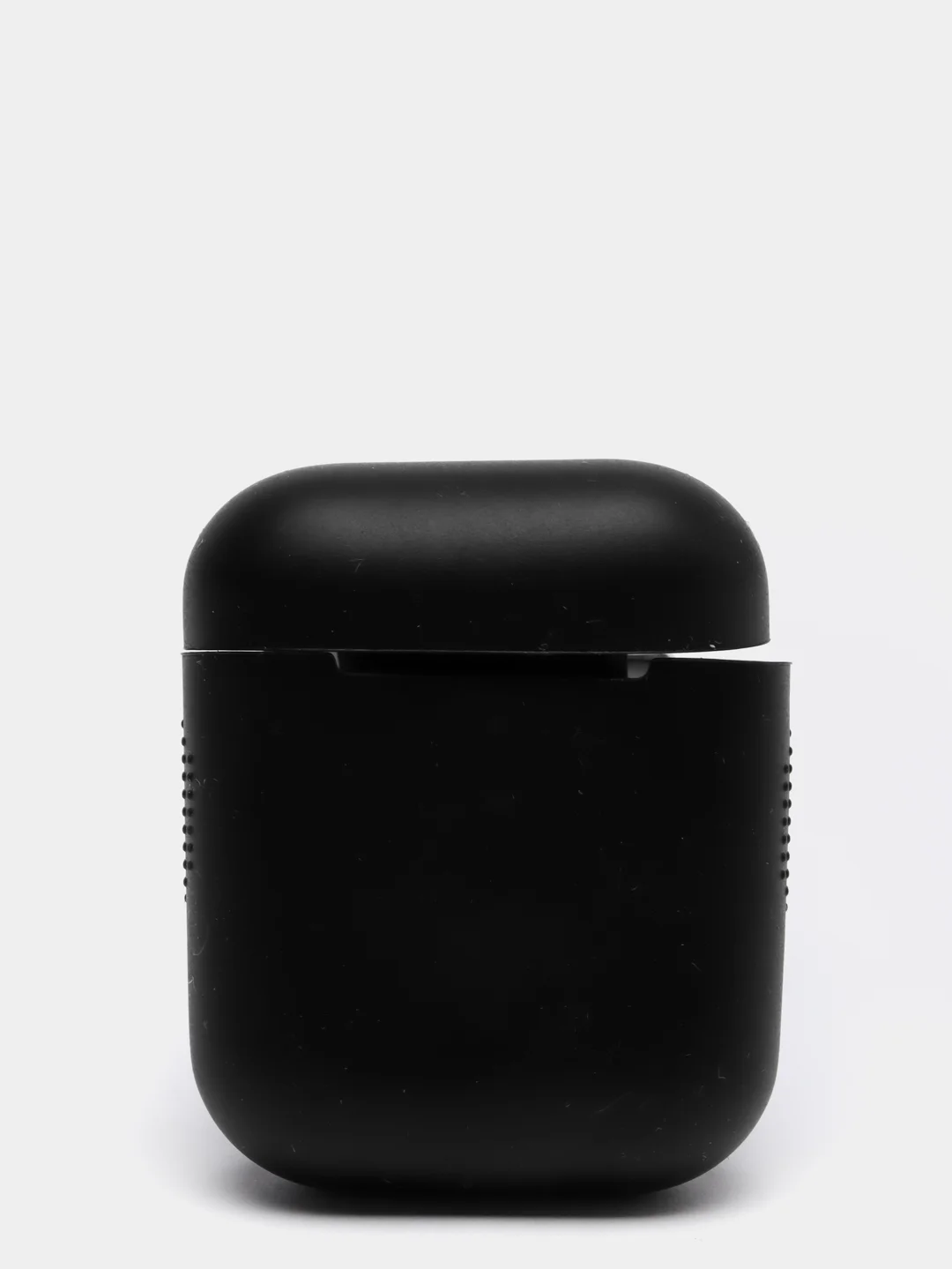 Черный силиконовый чехол для наушников Apple Airpods 1,2