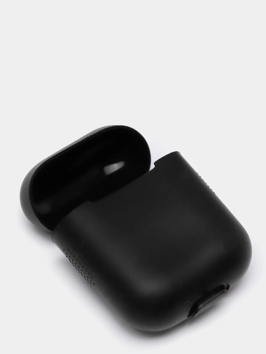 Черный силиконовый чехол для наушников Apple Airpods 1,2