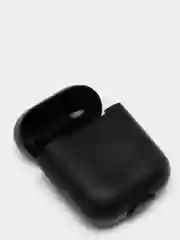 Черный силиконовый чехол для наушников Apple Airpods 1,2