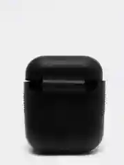 Черный силиконовый чехол для наушников Apple Airpods 1,2