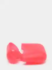 Красный силиконовый чехол для наушников Apple Airpods 1,2