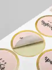 Конфетный наклейки для ежедневника