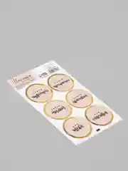 Конфетный наклейки для ежедневника