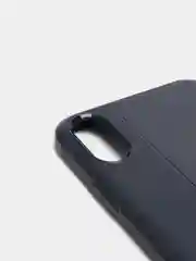 Синий меланж чехол IPhone X, XS