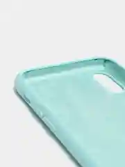 Бирюзовый чехол с бархатом внутри IPhone X / XS