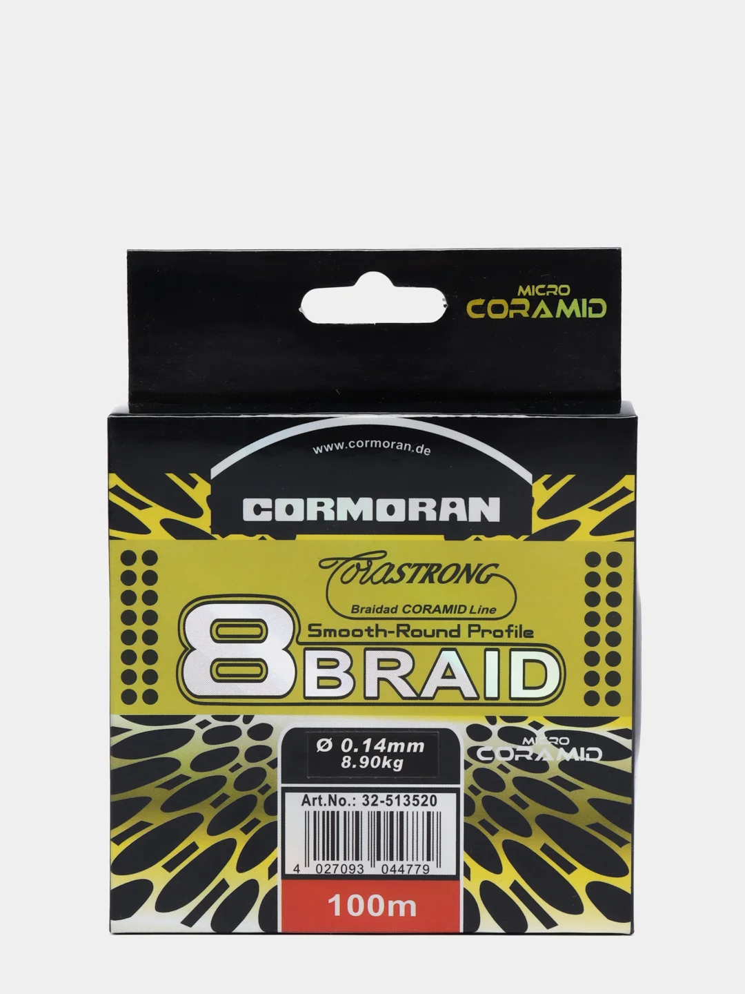 Плетеный шнур Cormoran 8 braid 100 м