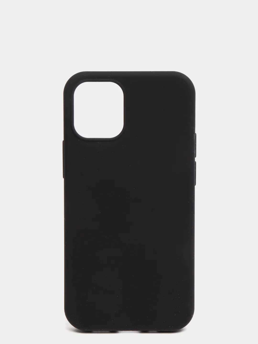 Черный чехол не пачкающийся, с бархатом внутри IPHONE 12 MINI