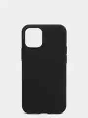 Черный чехол не пачкающийся, с бархатом внутри IPHONE 12 MINI