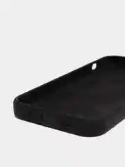 Черный чехол не пачкающийся, с бархатом внутри IPHONE 12 MINI