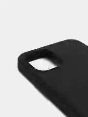 Черный чехол не пачкающийся, с бархатом внутри IPHONE 12 MINI