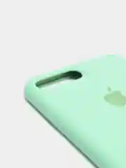 Лесной зеленый чехол не пачкающийся с бархатом внутри для Iphone 7 Plus, 8 Plus, 7+, 8+