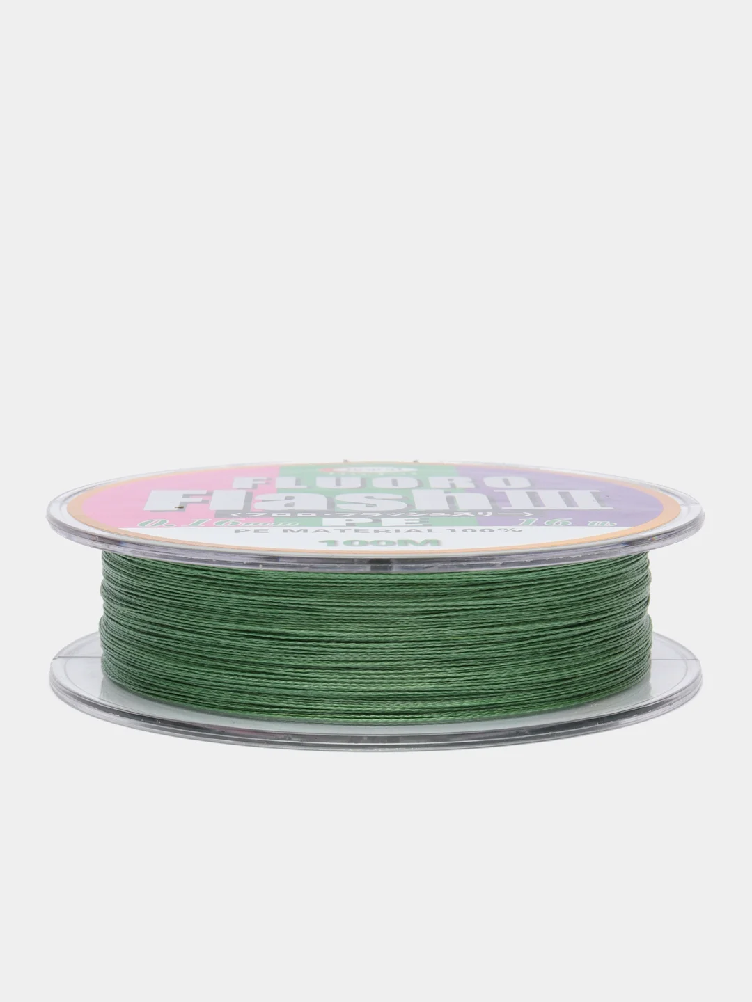 Плетеный шнур PE FLUORO FLASH 3, 100 м