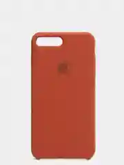 Коричневый чехол не пачкающийся с бархатом внутри для Iphone 7 Plus, 8 Plus, 7+, 8+