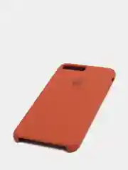 Коричневый чехол не пачкающийся с бархатом внутри для Iphone 7 Plus, 8 Plus, 7+, 8+