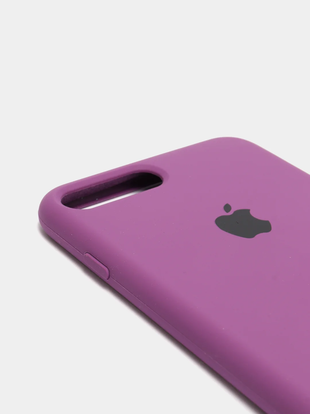 Фиолетовый чехол не пачкающийся с бархатом внутри для Iphone 7 Plus, 8 Plus, 7+, 8+
