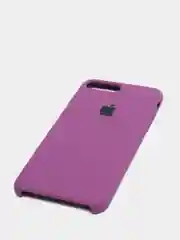 Фиолетовый чехол не пачкающийся с бархатом внутри для Iphone 7 Plus, 8 Plus, 7+, 8+