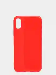 Кораллово-розовый чехол IPhone X, XS