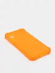 Оранжевый противоударный чехол для iPhone 11, 12, 13, 13 Pro защита камеры, прозрачный, неоновый