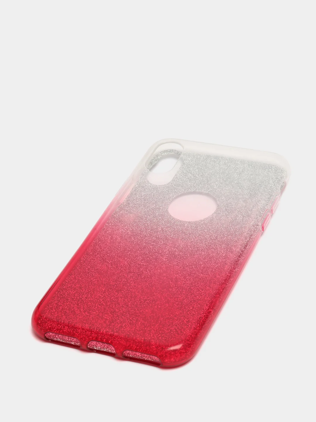 Бордовый чехол IPhone X, XS