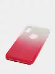 Бордовый чехол IPhone X, XS