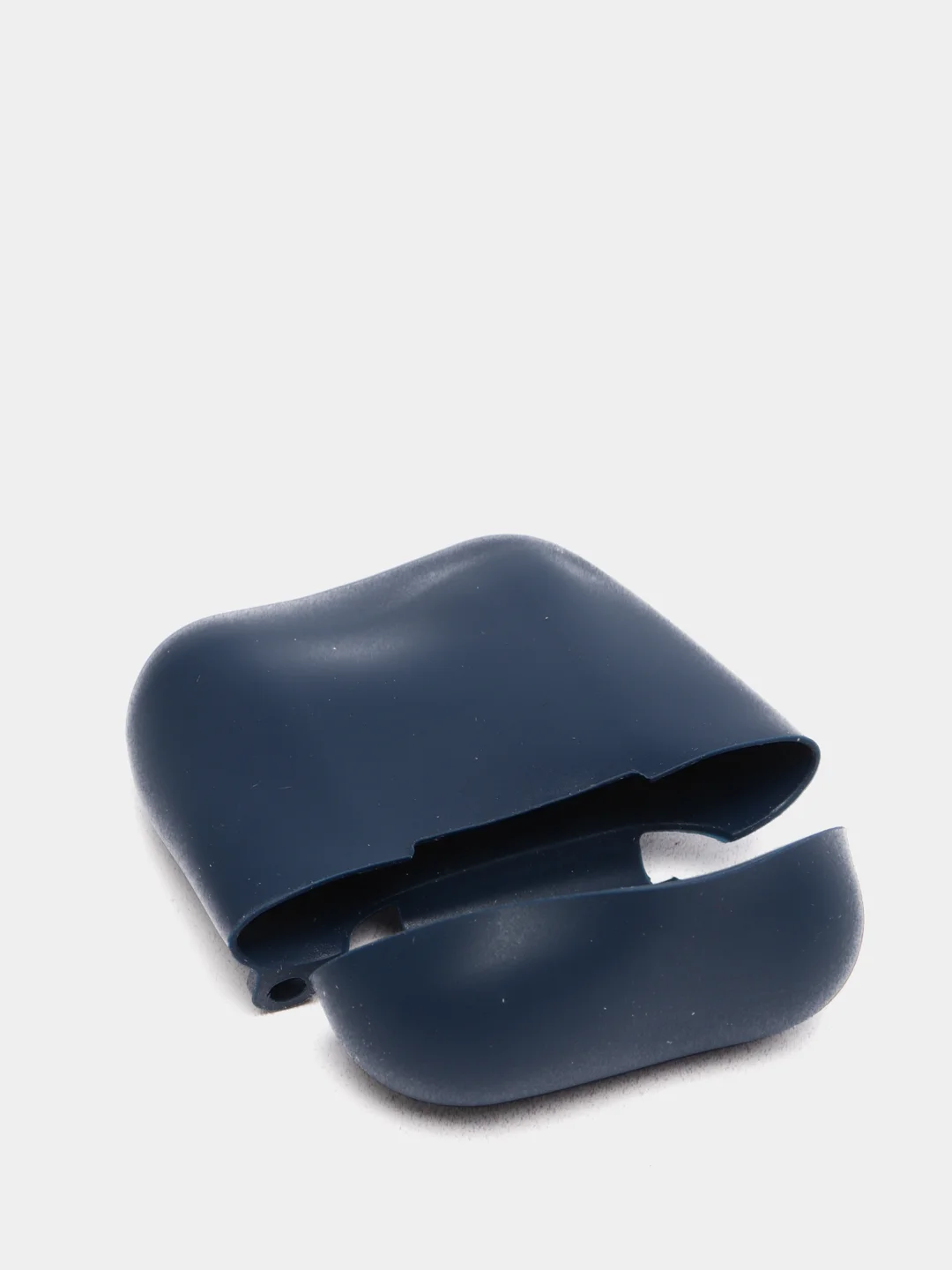 Темно-синий силиконовый чехол для наушников Airpods TWS i9s, i10, i11, i12, i13, i14, i15, i100