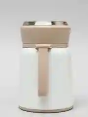 Белый термос для еды 0,53 л, "Termico", с ложкой