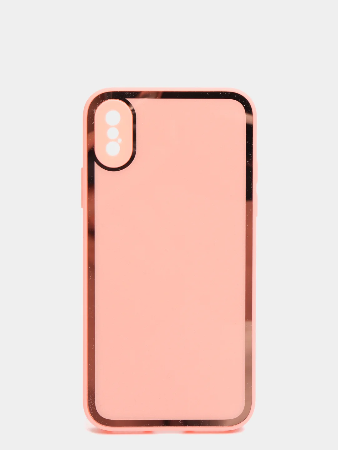 Розовый наладка имитация стекла с защитой камеры для IPHONE X,XS