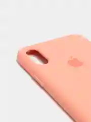 Коралловый чехол с бархатом внутри IPhone X / XS
